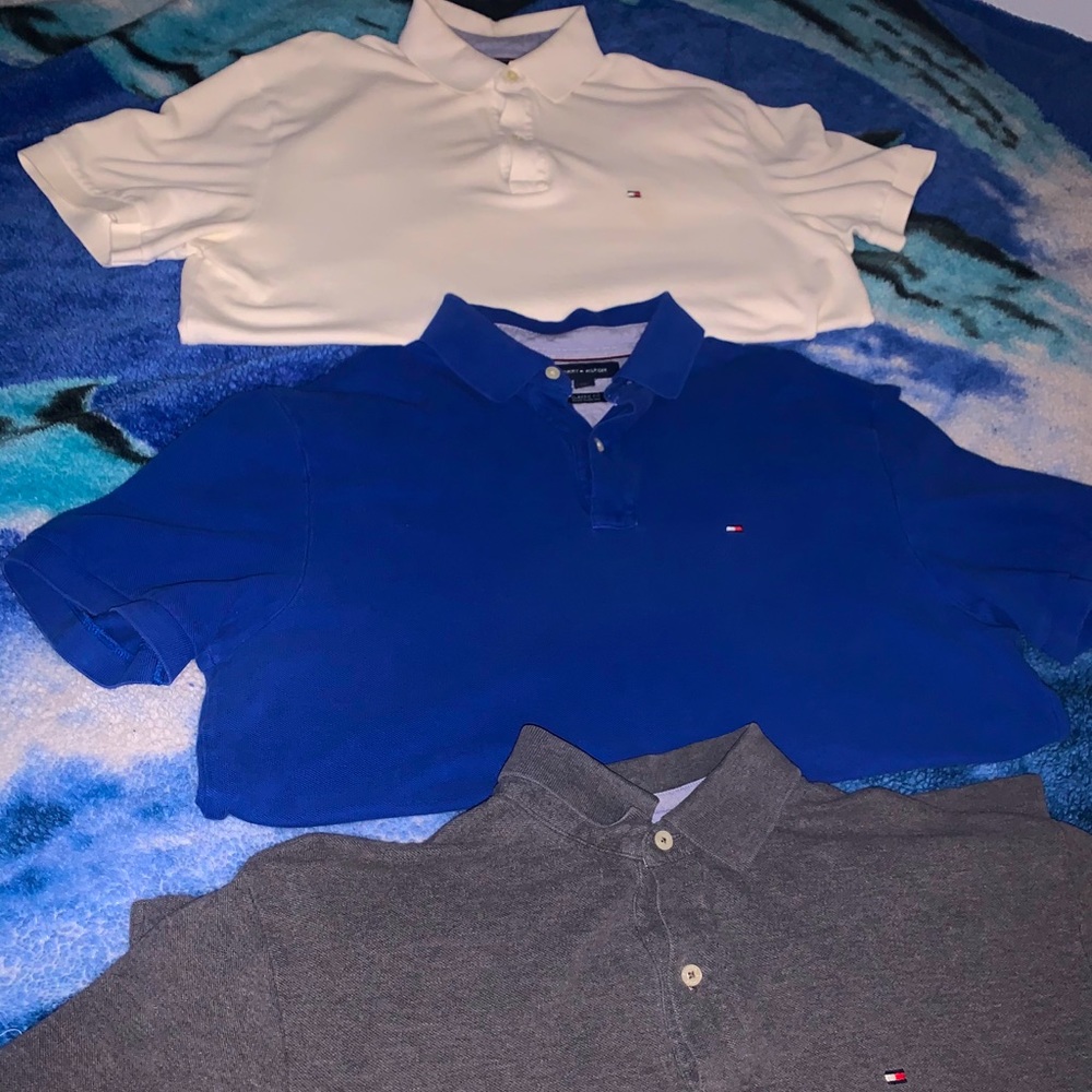 3 (Tommy Hilfiger) Polo Shirts